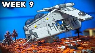 Is An Imperial Gunship Too Much? | Building An Imperial Base On Mimban In LEGO!