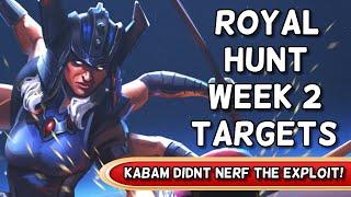 Kabam Didn't Nerf The Event Objectives | Week 2 Royal Hunt Targets | Marvel Contest of Champions