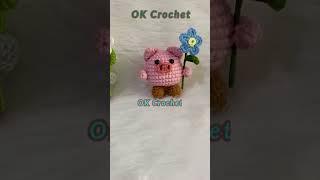 Crochet Pig Amigurumi  K7