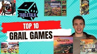 Top 10 Grail Games | The Rarest Board Games!