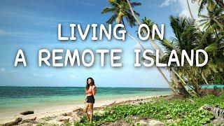 My life living on a REMOTE ISLAND - Traditional Island Living (Little Corn Island)