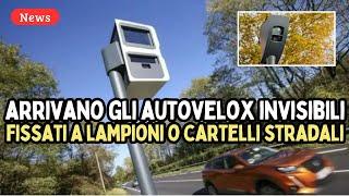 NUOVI AUTOVELOX INVISIBILI: dopo la riforma del CODICE DELLA STRADA, un nuovo incubo per chi guida