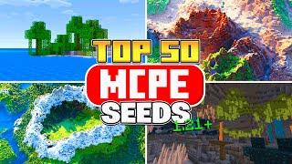 Top 50 BEST Seeds For Minecraft Bedrock 1.21!