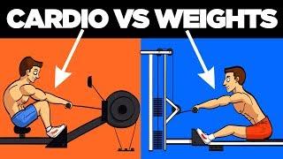 Cardio vs Weights (Best Way to Burn Fat)