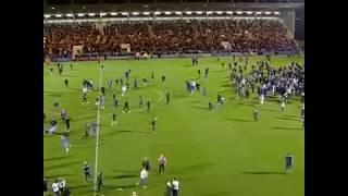 Absolute scenes as fourth-tier Colchester United eliminated Tottenham from the Carabao Cup 