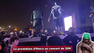 La prestation d'Himra au concert de SDM