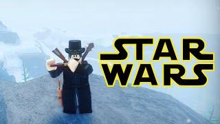 Playing Star Wars - Imperial March and Throne Room theme on Flute (Roblox)