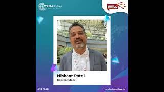 Nishant Patel believed in making the best of adversity, sharing his pandemic experience at #NPC2022.