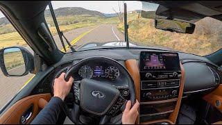 2022 Infiniti QX80 Sensory AWD - POV Test Drive (Binaural Audio)