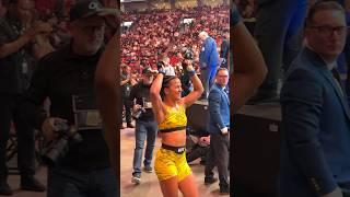 Natalia Sivla’s dance after victory at UFC 315 #shorts #ufc