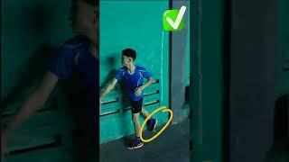 4 GERAKAN PENTING TEKNIK BADMINTON DI ATAS KEPALA #shorts