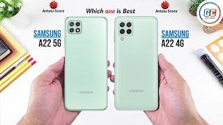 Samsung Galaxy A22 5G vs Samsung Galaxy A22 4G | Full Comparison  Which one is Best.