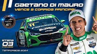 STOCK CAR 2024 | GAETANO VENCE A CORRIDA PRINCIPAL DO GP ARCELORMITTAL EM INTERLAGOS | ETAPA 03