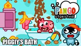 Pango Kids Time learning games - ⭐Join Pango's cleanup and Piggy's bath time + 15 activities⭐