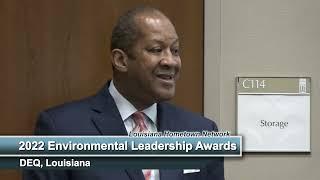 LDEQ Environmental Leadership Awards - June 9, 2022 - Louisiana Department of Environmental Quality