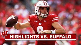 Buffalo at Wisconsin | Extended Highlights | Big Ten Football | Sep. 2, 2023