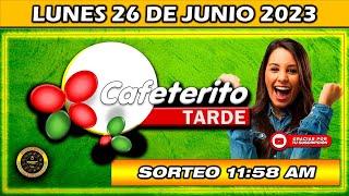 Resultado de EL CAFETERITO TARDE del LUNES 26 DE JUNIO del 2023