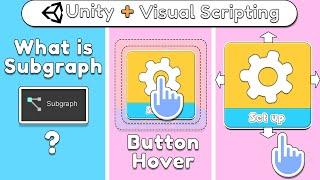 What Subgraph and Mobile Button Hover using Subgraph :: Unity Visual Scripting Tutorial