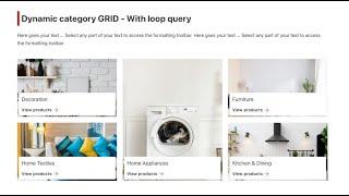 01 – Woocommerce category GRID - Template - Fancy Bricks