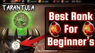 Tarantula S Badge MK Mobile | Easiest S Rank Badge The Krypt | Dragon Krystal?