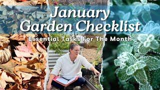 January GARDENING CHECKLIST  | Must-Do Tasks for a Thriving Garden | She’s A Mad Gardener