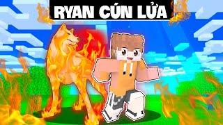 Nếu Ryan Sở Hữu Sức Mạnh Của Hỏa Khuyển Sẽ Như Thế Nào Trong Minecraft | Ryan Cún Nguyên Tố !