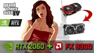 RTX 2060 + FX 8300 - Тест GTA 4 на Новой видюхе! (Переход с GTX 1050 Ti)