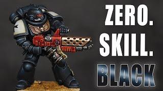 The EASIEST BLACK ARMOUR tutorial. Just THREE steps - Zero Skill 03