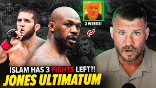 'Jon Jones has 2 WEEKS!?' | 'Islam Makhakev plans to RETIRE after 3 FIGHTS?! (BISPING REACTS)