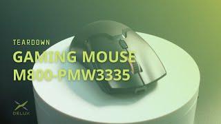 DELUX GAMING MOUSE-M800 PAW3335