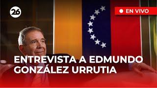  EN VIVO | ENTREVISTA EXCLUSIVA CON EDMUNDO GONZÁLEZ, LÍDER DE LA OPOSICIÓN VENEZOLANA