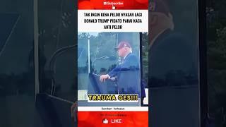 DONALD TRUMP PIDATO PAKE KACA ANTI PELOR⁉️ #shortvideo #trending #fyp