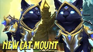 NEW CAT MOUNT Preview - WoW The War Within