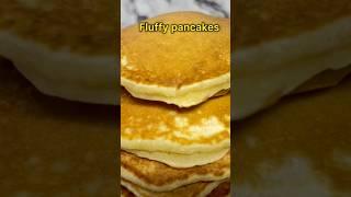 Fluffy pancakes recipe.#youtubeshorts #pancakes#fluffy#quick