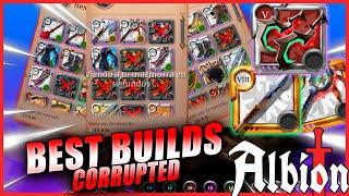  The best Builds META Corrupted | Corrupted Dungeons | Giveaway | 1v1 PVP | Albion Online 