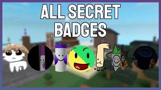 Find The Markers ALL SECRET BADGES (197) |ROBLOX FIND THE MARKERS