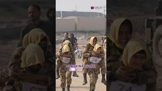 Assault Course and War Exercise for girls at GH Cadet College Malir