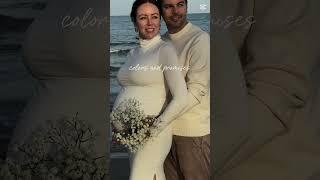 Maternity Photoshoot on the Beach in Spain
