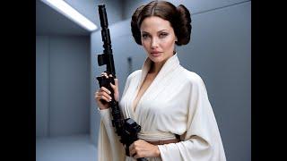 You Won't Believe Who Just Became Princess Leia! Angelina Jolie Takes Over the Galaxy!