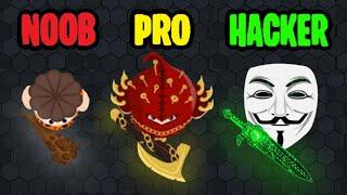 NOOB vs PRO vs HACKER - EvoWars.io