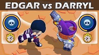 ️EDGAR vs DARRYL️1vs1️28 Test️Brawl Stars