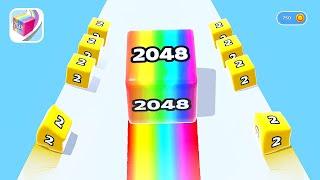 말랑말랑 젤리큐브로 달려봐요! Jelly Run 2048 Game