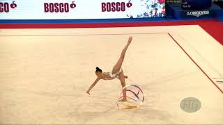 PAPUSHINA Sabina (KGZ) - 2019 Rhythmic Junior Worlds, Moscow (RUS) - Qualifications Ribbon