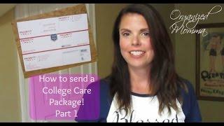 How to Pack a College Care Package: Package Ideas!