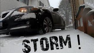 Drive Through Snowstorm Utica NY (Nexen Snow Tires)