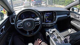 2024 Volvo S60 B5 Plus Black Edition - POV Driving Impressions