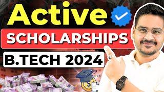 2024 Active B.Tech ScholarshipsB.Tech Admissions 2024Apply Now! #BTech #BTechScholarships #2024