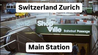 Switzerland ZurichMain Station ShopVille