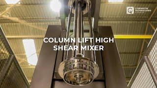 Column Lift High Shear Mixer | Cybernetik Food Process Solutions