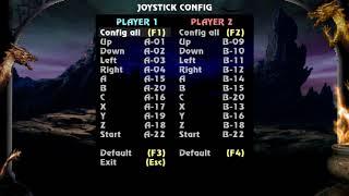 Setting up a controller on Mortal Kombat Mugen games